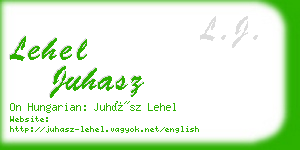 lehel juhasz business card